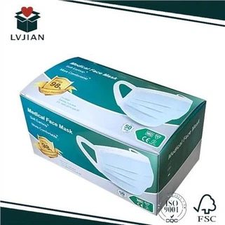 میڈیکل فیس ماسک کے لیے پروڈکٹ پیپر کنٹینر